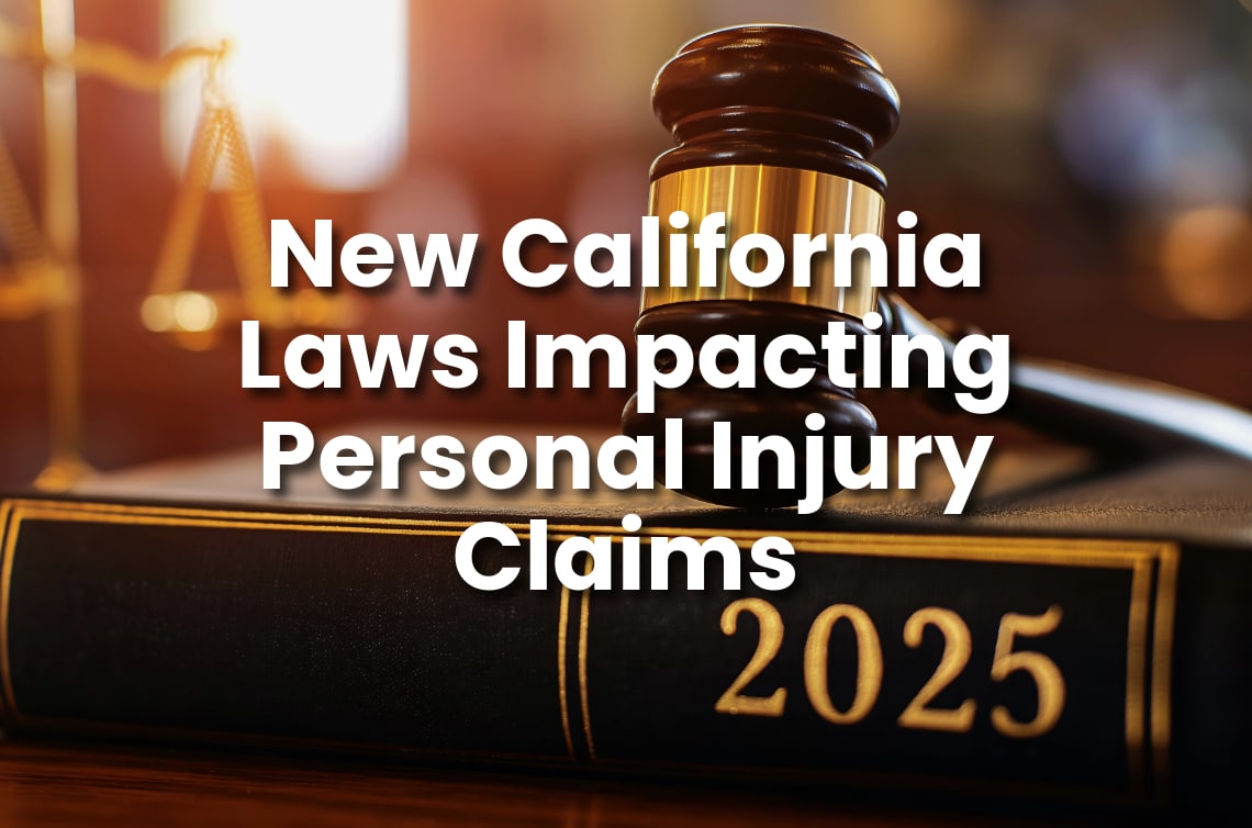 New CA 2025 Laws Impacting Personal Injury Claims